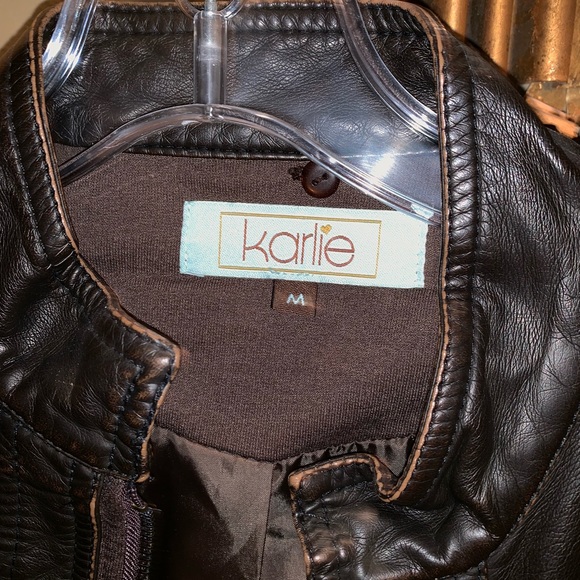 Karlie Faux leather jacket - Picture 2 of 5
